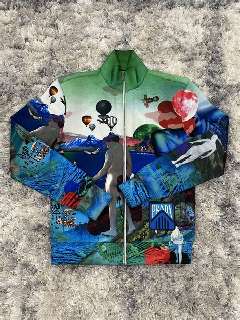 prada psychedelic track jacket|Prada official website usa.